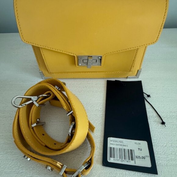 The Kooples Emily Leather Bag in Yellow - Picture 2 of 12